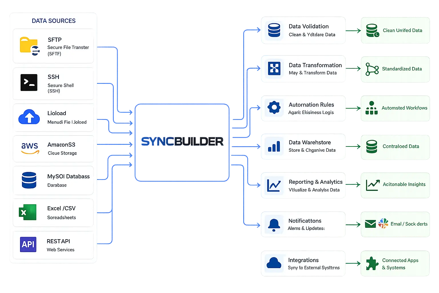 Use different methods of data sources
